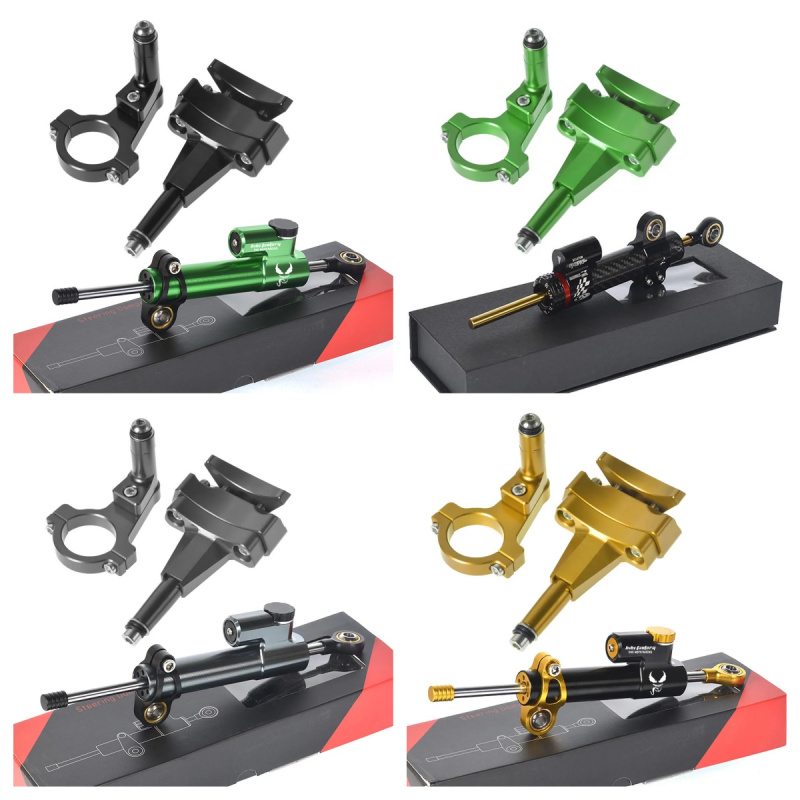 Steering Damper Stabilizer Kit Cnc - Voor Kawasaki 500 2024-Motorfiets Beugel Ninja