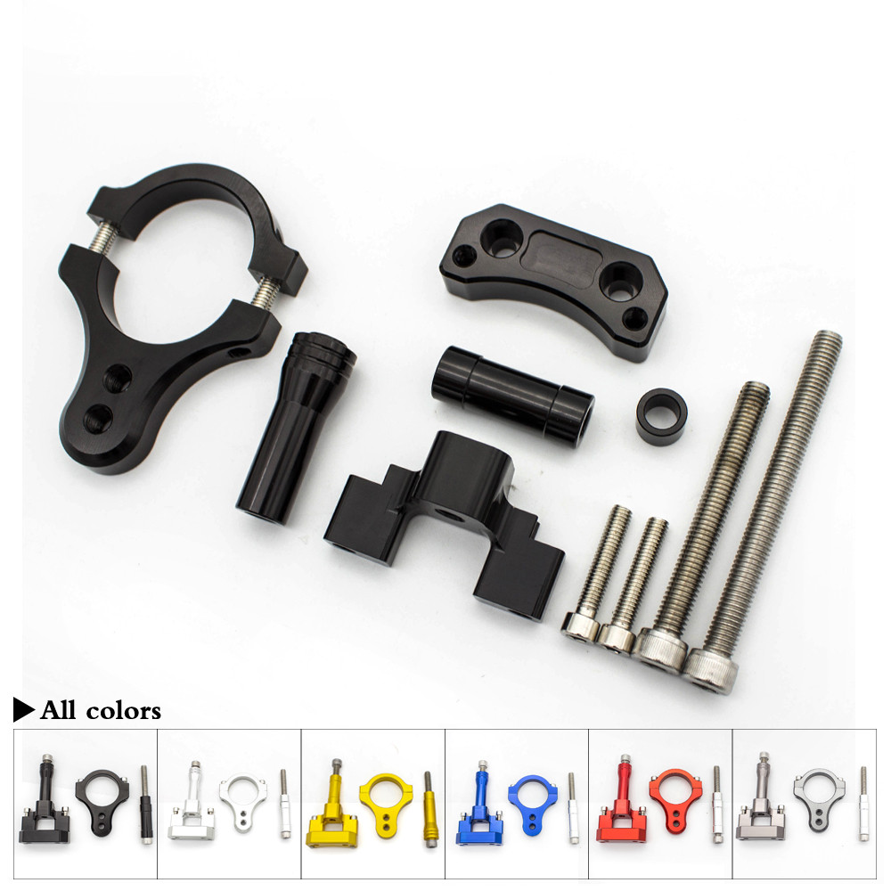 Steering Damper Stabilizer Kit Cnc - CNC Aluminium Motorfiets Stuurdemper Voor Yamaha