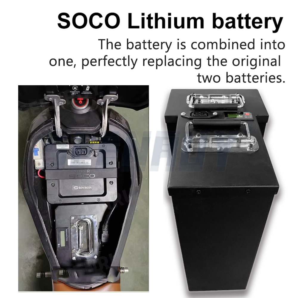 Super Soco TC TS Grote Batteri - 72V 30Ah Lifepo4 Battery Pack recensie en prijs