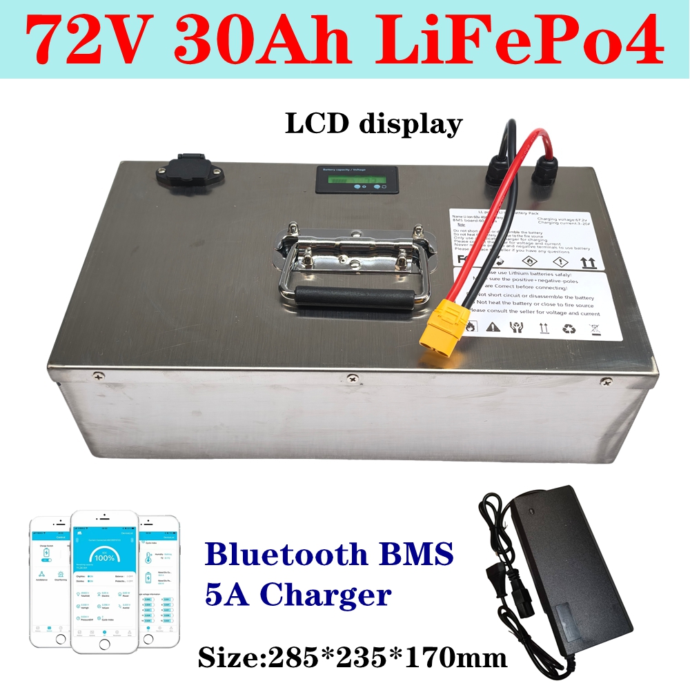Verbeterde 72V 30Ah 20Ah Lifep - 72V 30Ah Lifepo4 Battery Pack recensie en prijs