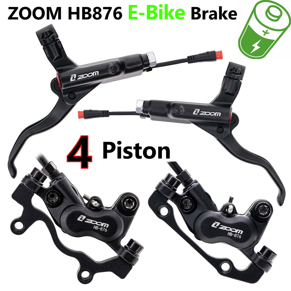 ZOOM HB-876E E-Bike 4-zuiger h - Zoom Hydraulic Brake 4 Piston E-Scooter recensie en prijs