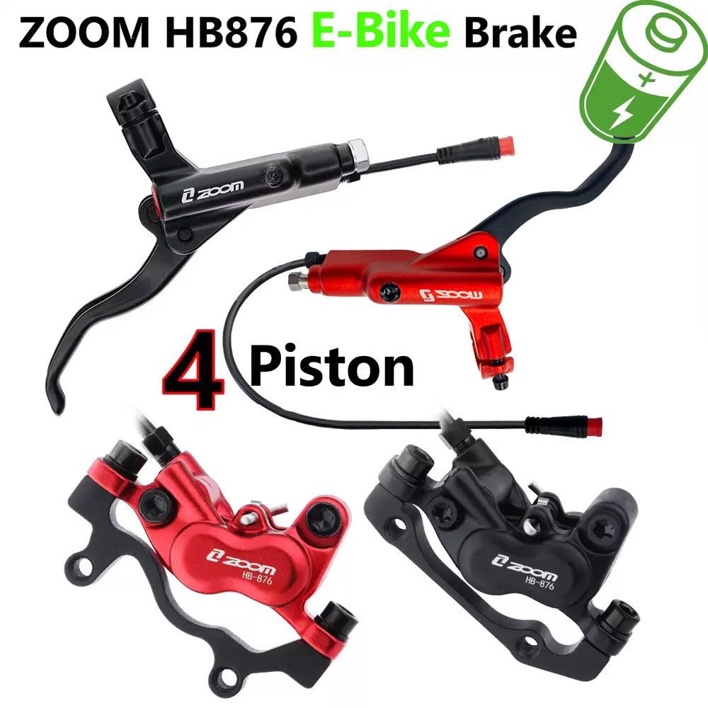 ZOOM HB-876E E-Bike 4-zuiger h - Zoom Hydraulic Brake 4 Piston E-Scooter recensie en prijs