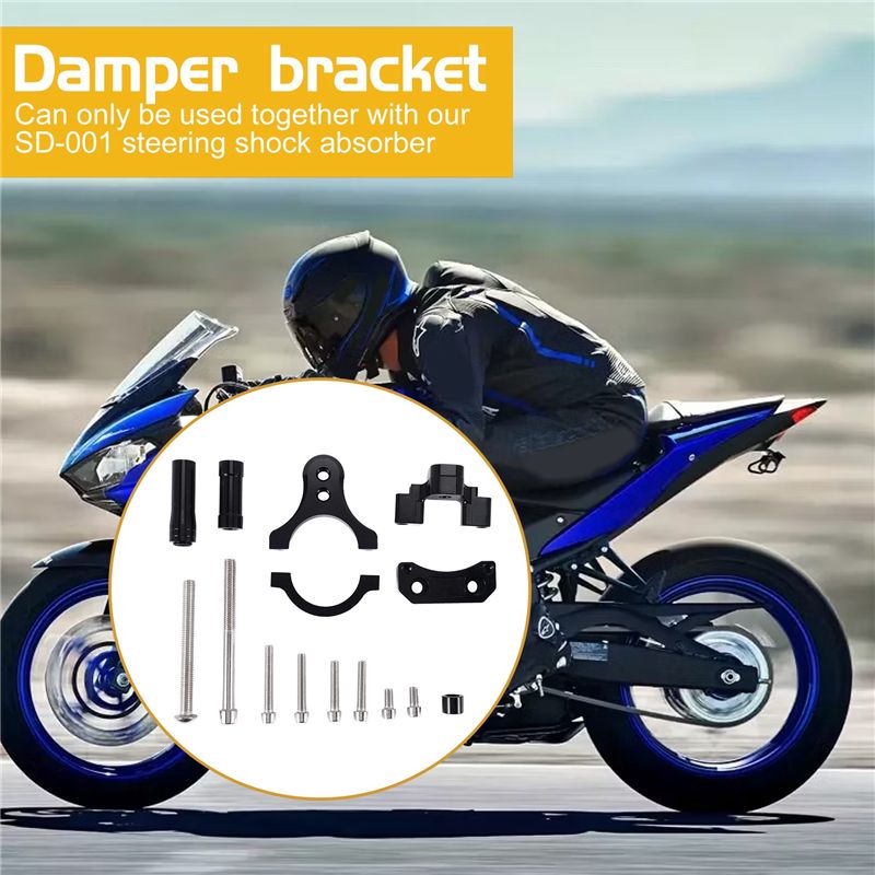 DHBH CNC motorfiets stuurstabi - Steering Damper Stabilizer Kit Cnc recensie en prijs