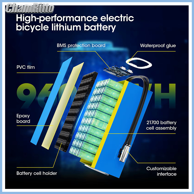 21700 E-bike Scooter Batterij  - 60V 30Ah 21700 Battery Pack recensie en prijs