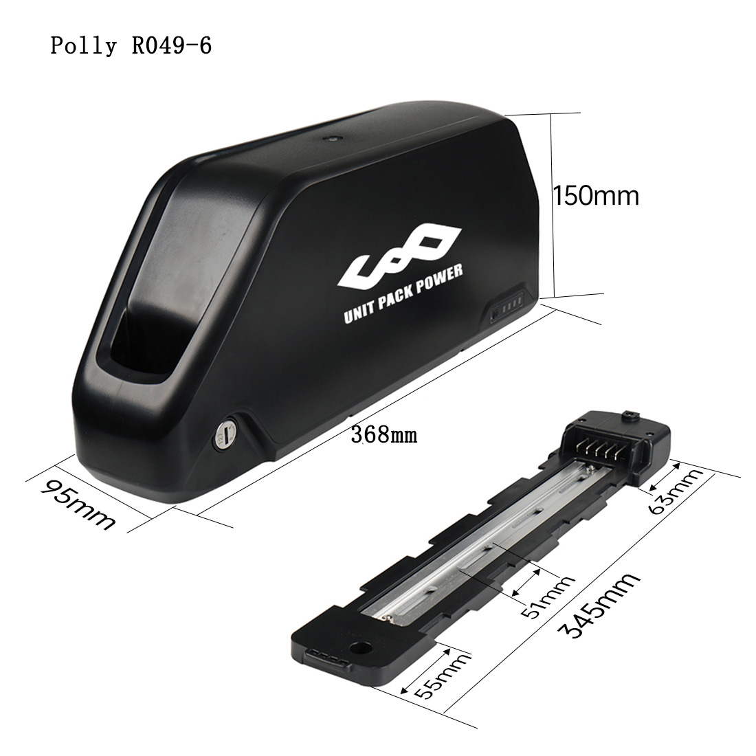 52V 25AH Downtube EBike Batter - 60V 30Ah 21700 Battery Pack recensie en prijs