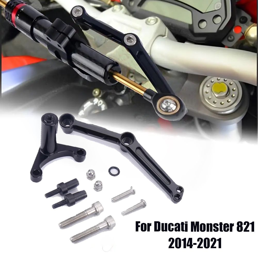 Motorfiets Accessoire Cnc Demp - Steering Damper Stabilizer Kit Cnc recensie en prijs